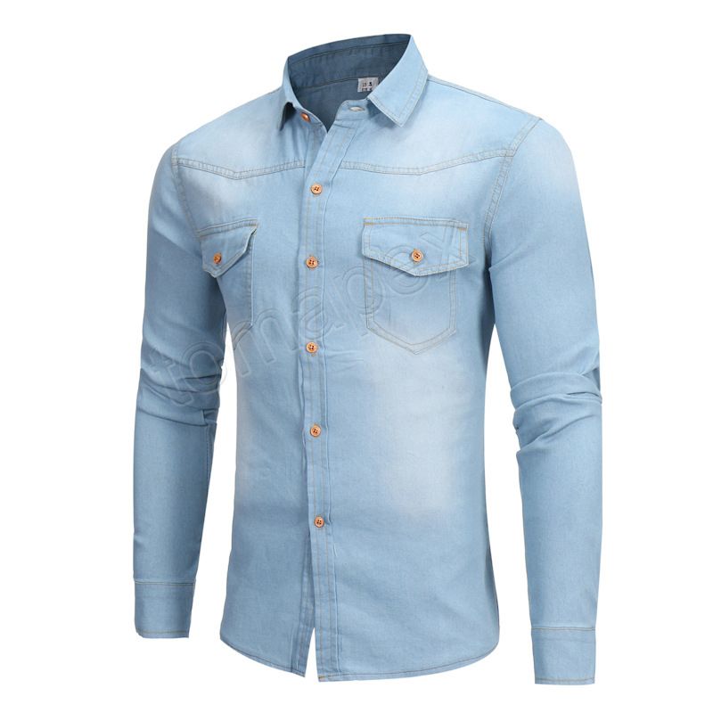 denim t shirts men's