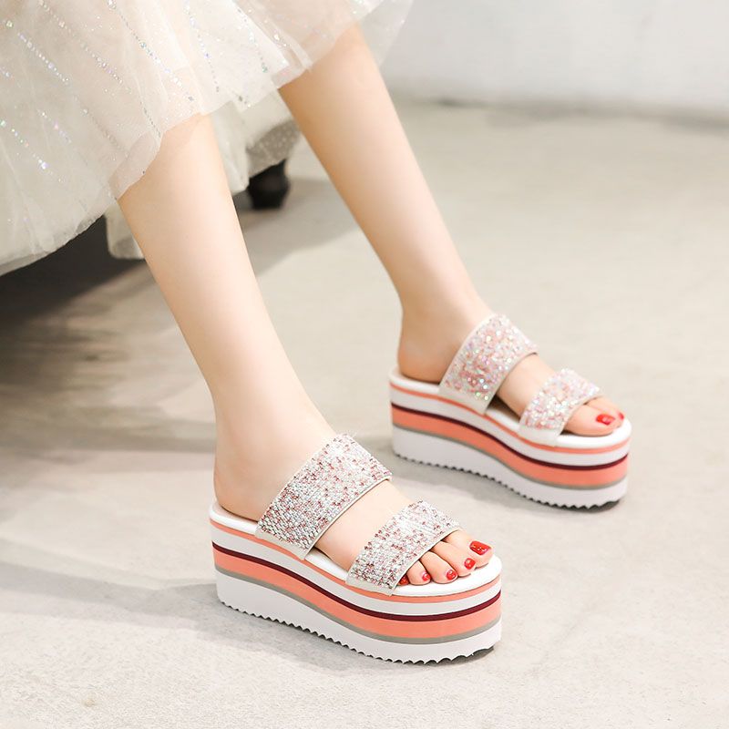 small wedge heel shoes