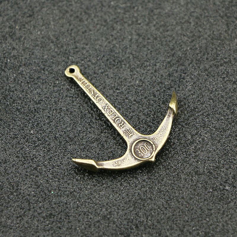 2021 Copper Anchor Keychain Pendants 