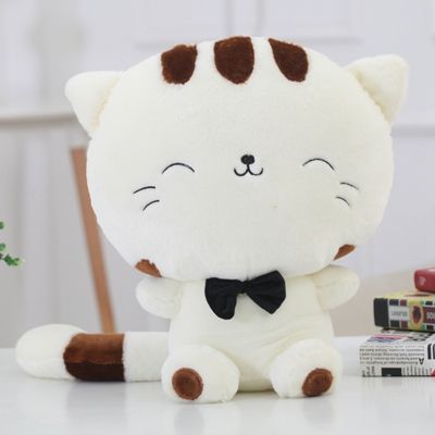 big stuffed animal cat