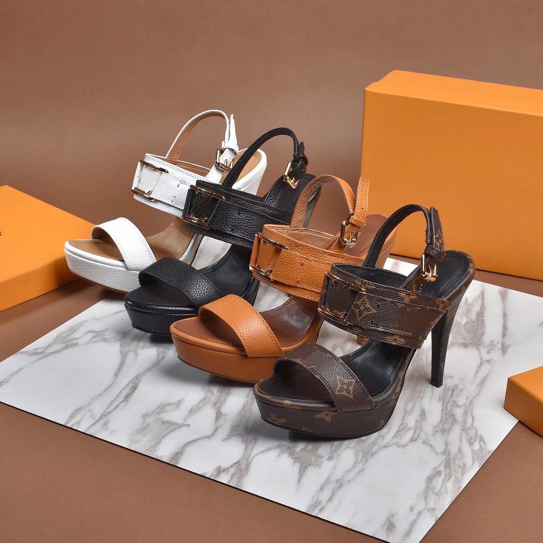 Acquista Adatti A Donne In Louis Vuitton Vera Pelle Piattaforma Gladiatore  Sandali Sexy Sandali Con Tacco Donna Buckle Strap Sandali Tacco 12  Centimetri Di Nozze A 72,68 € Dal Basketball_shoes_ | It.DHgate.Com