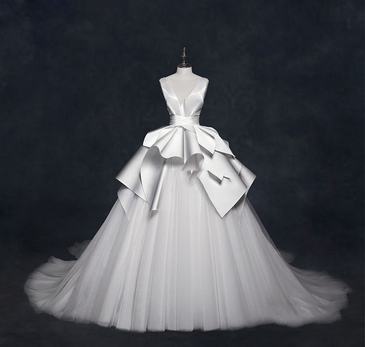 bridal satin bridesmaid dresses