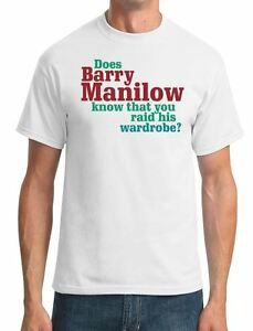 Does Barry Manilow Know The Breakfast Club Movie Inspired Mens T
