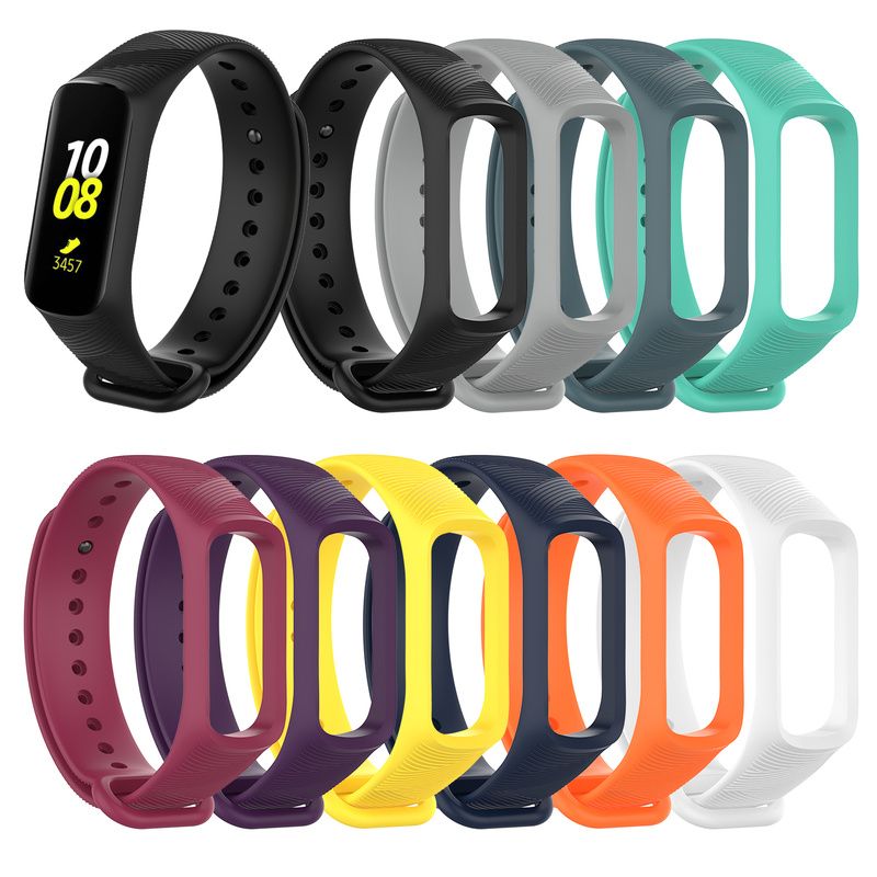 Compra Pulsera Colorida De Silicona Para Galaxy Fit E / R375 Correa De La  Muñeca Para Samsung Galaxy Fit E Pulsera Inteligente Barato | Entrega  Rápida Y Calidad | Es.Dhgate