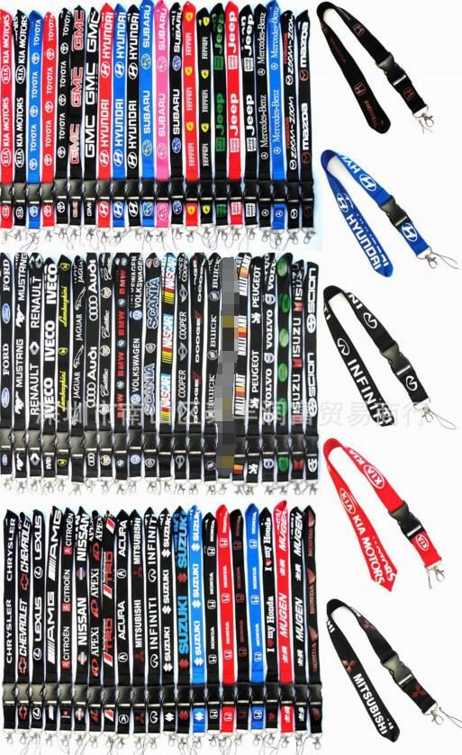 Ford Mustang Lanyard blau