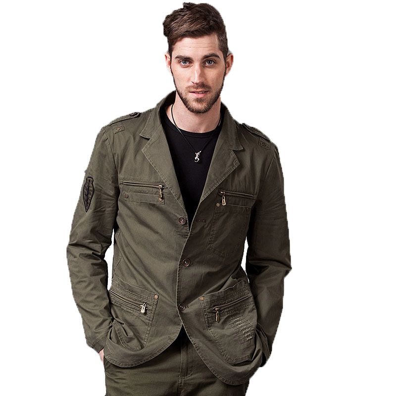 blazer militar masculino