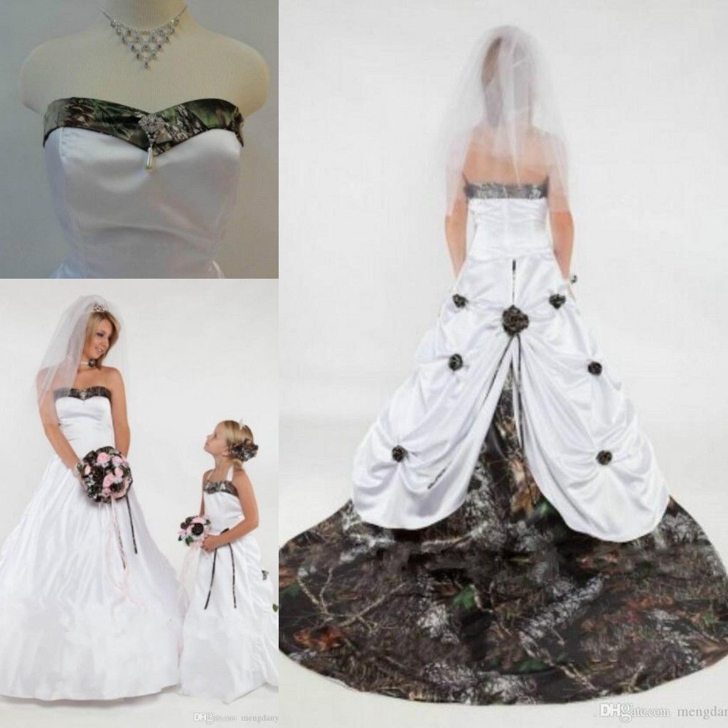 Grosshandel 2019 Camouflage Brautkleider Mit Abnehmbarem Zug Schatz Handgemachte Blume Kathedrale Zug Forest Empire Brautkleider Von Mengdanya 113 43 Auf De Dhgate Com Dhgate