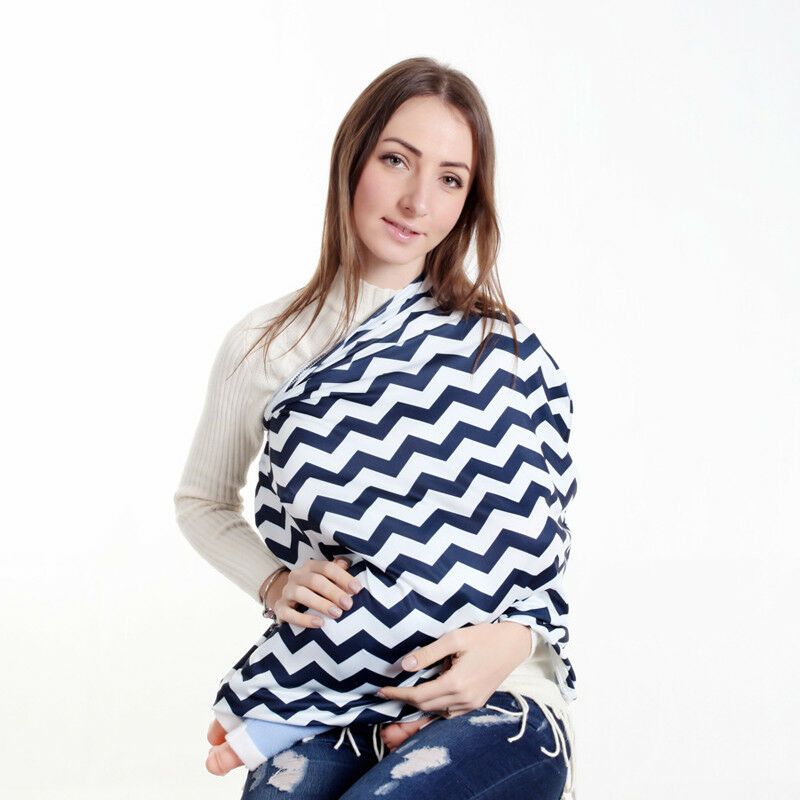Safety Stretchy Newborn Infant Nursing Cover Baby Car Seat Canopy Cart Cover