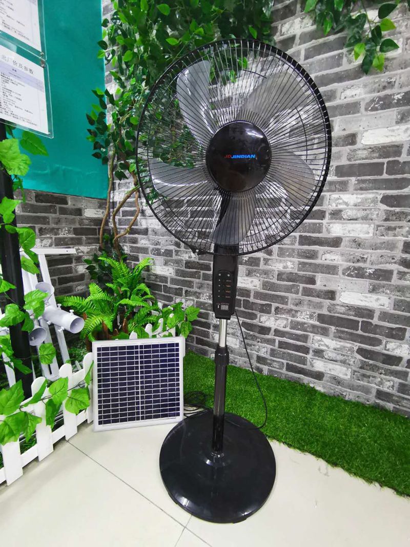 ECO Solar Fan 24000MAH 25W/10 Gear Cooling Fan Electric Fans Air Cooler