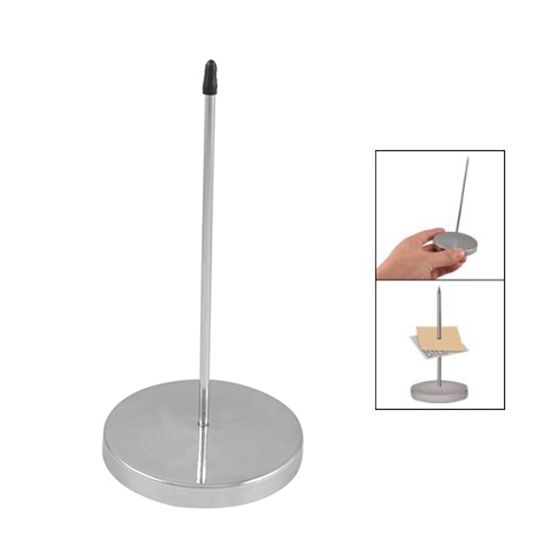 Safe Memo Holder Spike Stick for Bill Receipt Note Paper Order Office Desk SEAU 