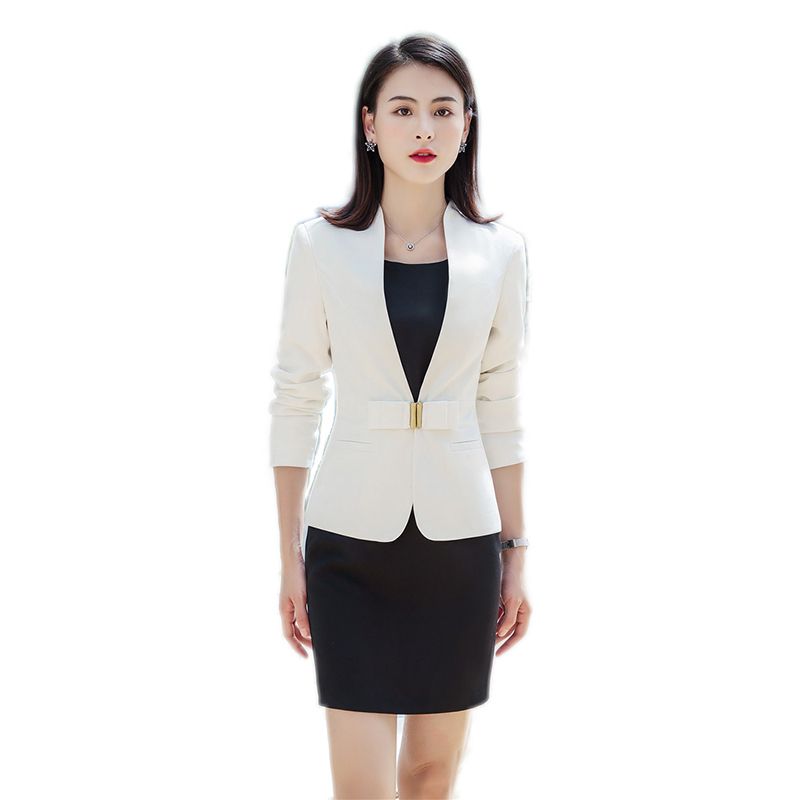 formal dress for women with blazer