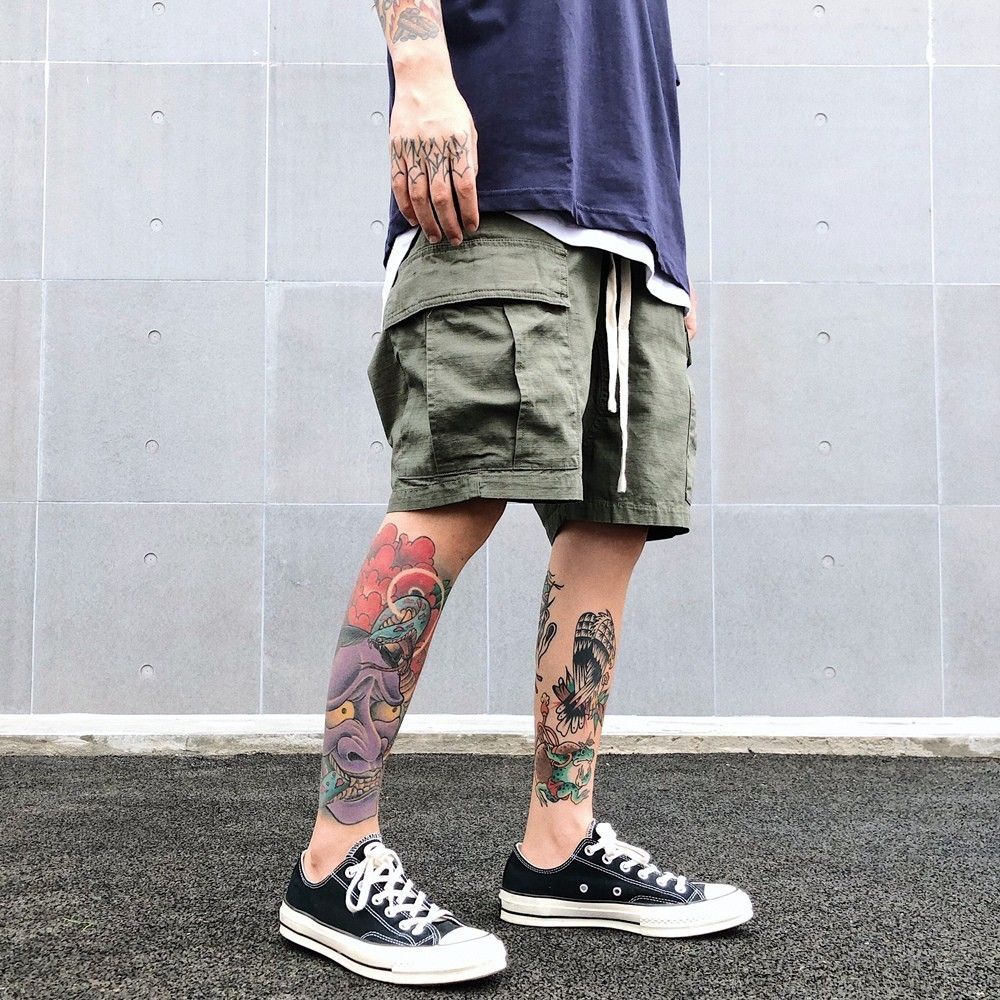 fear of god cargo shorts