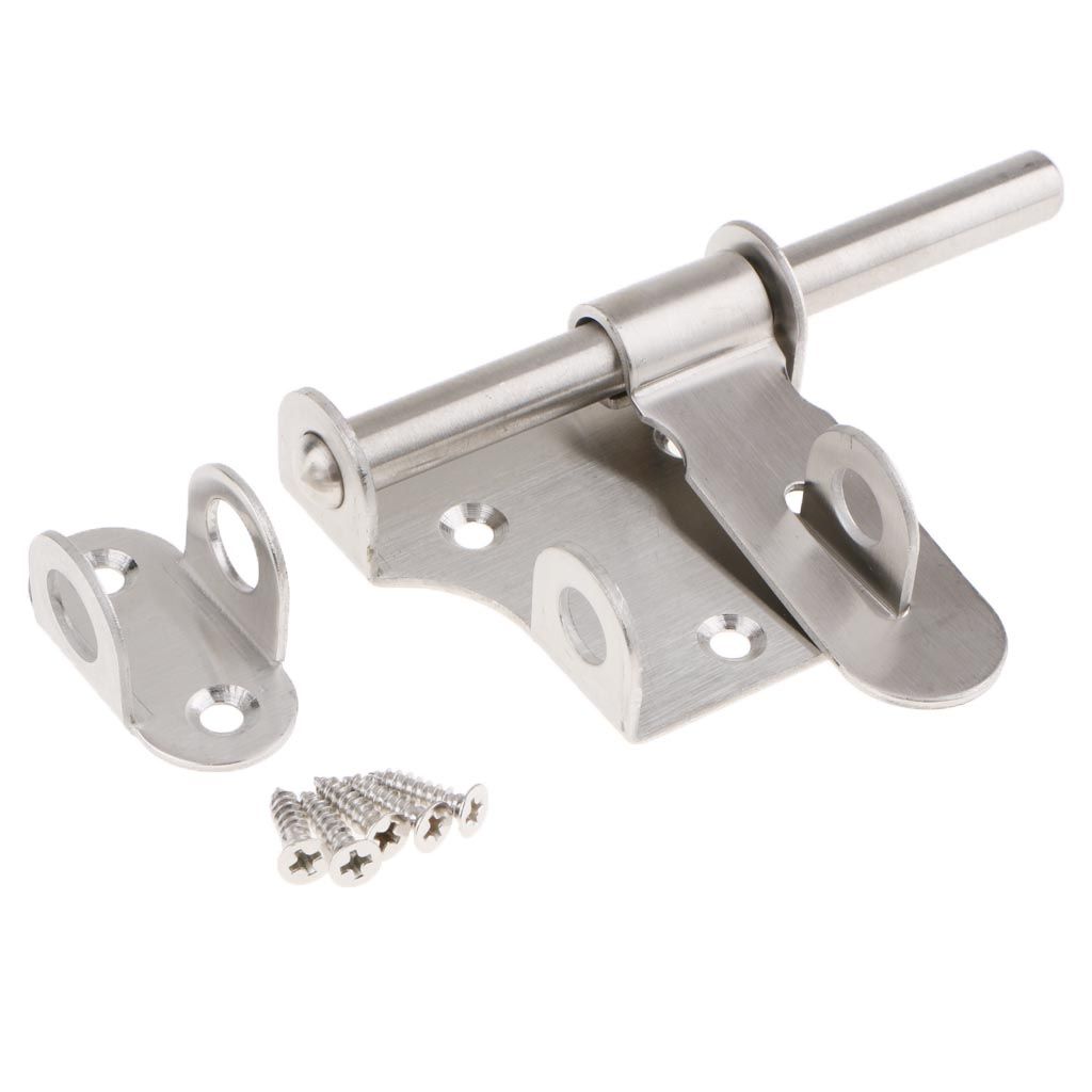 Stainless Steel Garage Gate Garden Yard Door Lock Latch Barrel Bolt 3
