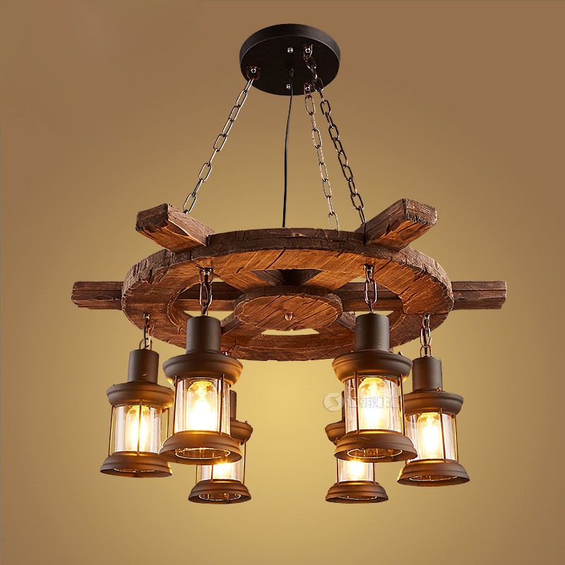 Bulk Wood Vintage Lamp Loft Style Industrial Pendant Light Fixtures Bar Coffe Edison Retro Lights Led Lampe From Wyiyi 181 41 Dhgate Com Bulk Wood Vintage Lamp Loft Style, Retro Pendant Lighting Fixtures