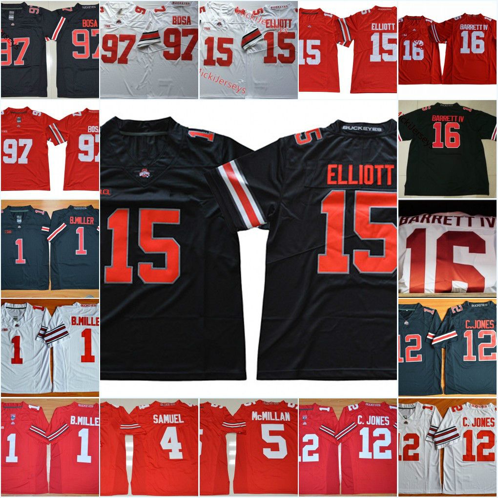 ohio state ezekiel elliott jersey