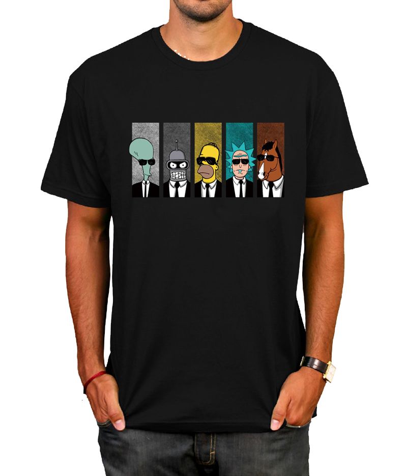 rick morty camisa