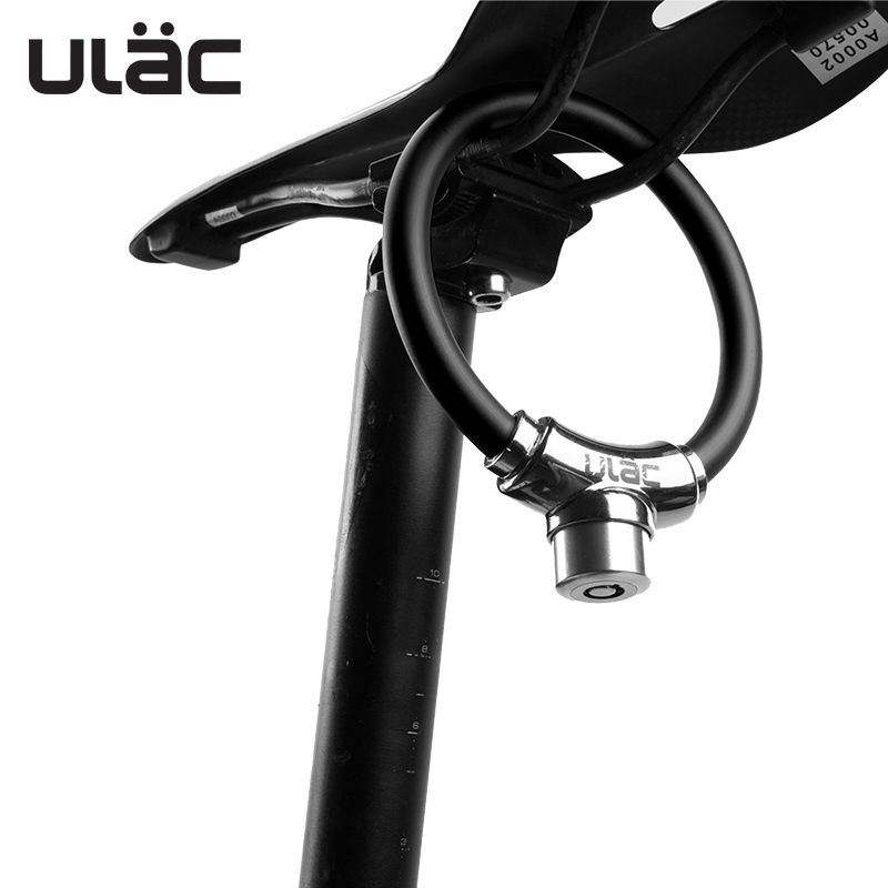 Bicycle Lock High Safety Steel Cycle Spiral Cable Combination Keys Bike Security