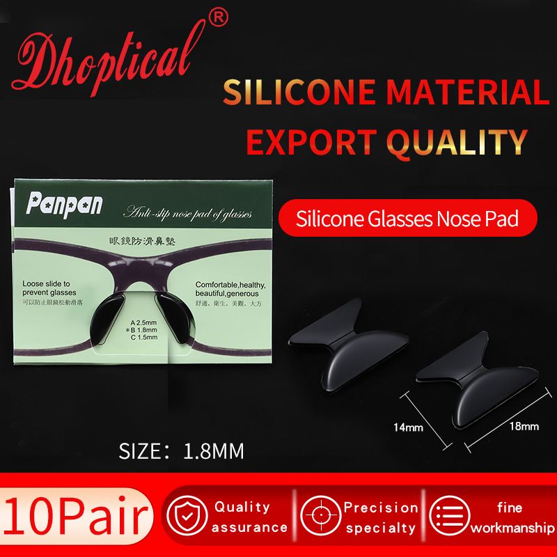 Acetate Glasses Nose Pad Silicone Material Wholesale 1.8 2.5MM Size