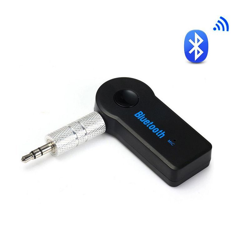 3.5mm teléfono a Aux Bluetooth Inalámbrico para Coche Adaptador Receptor de música estéreo con micrófono 