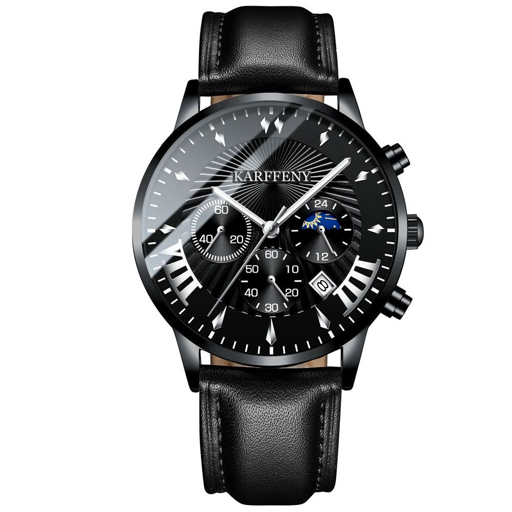 Mens  thing Watch 30M Waterproof Sports All Steel Quartz  