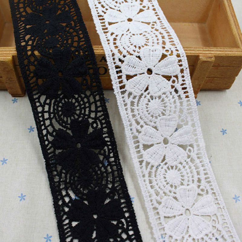 black lace for sewing