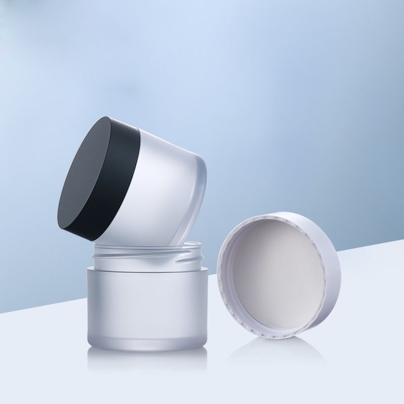 2020 50ML Frosted Plastic Empty Makeup Jar Box Portable Refillable Face