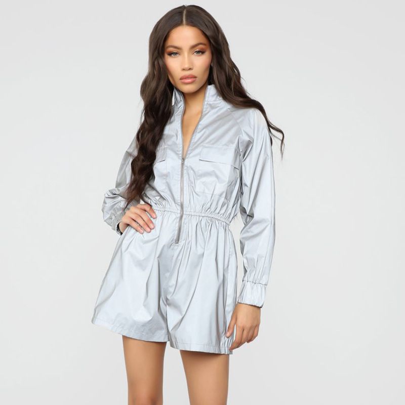 reflective jumpsuit fashion