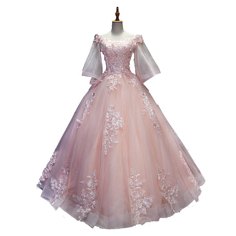 Compre 100% Real Rosa / Luz Laranja / Luz Azul Bordado Rococo Drama Vestido Medieval Rainha Renascentista Vestido Vitoriano / Pode Costumes Tamanho De Greatwallnb, $866,24 | Pt.Dhgate.Com