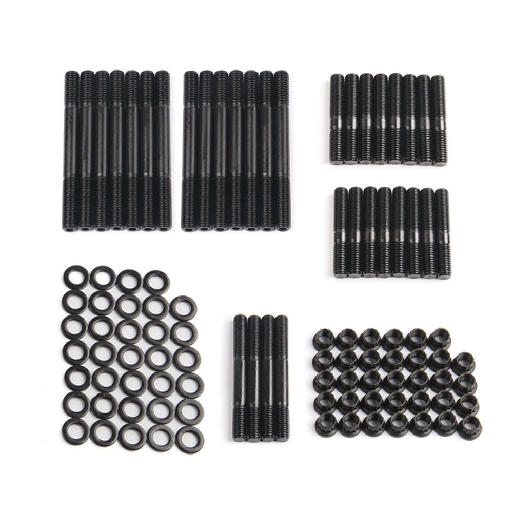 For SBC HEAD STUD KIT FOR ALUM OR IRON HEADS SBC HEAD STUDS 1525 Stud
