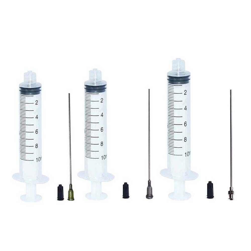 2021 10ml 10cc Syringe 16G 14G Blunt Tip Needle Length 10cm Cap Pack Of