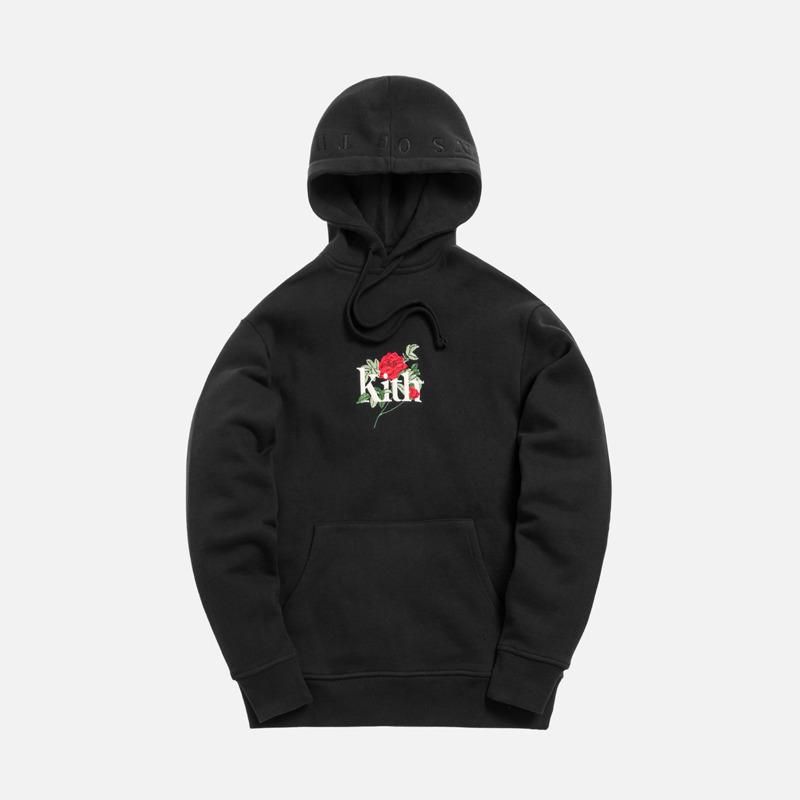 kith rose hoodie