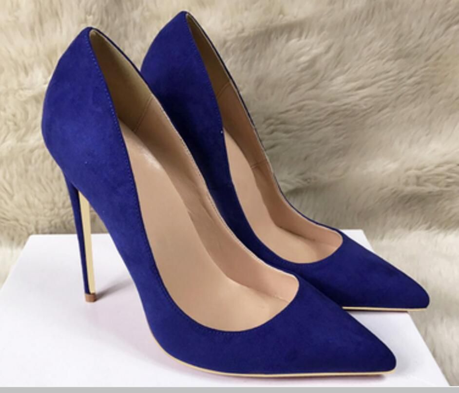 zapatos terciopelo azul marino