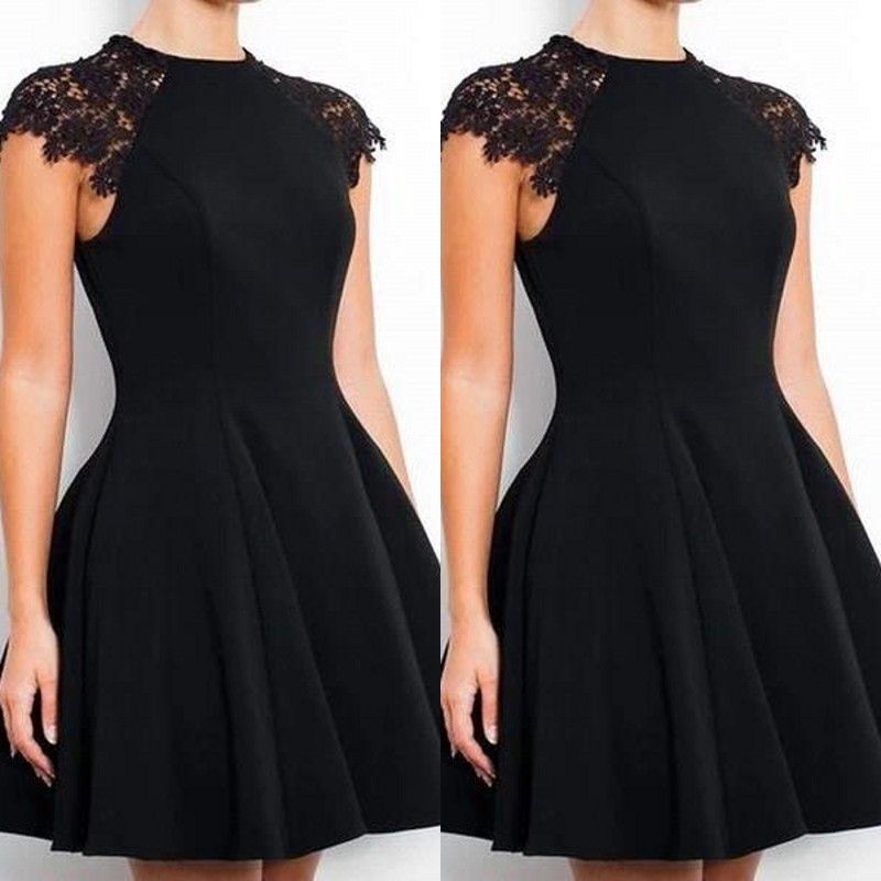black tight fitted homecoming dresses