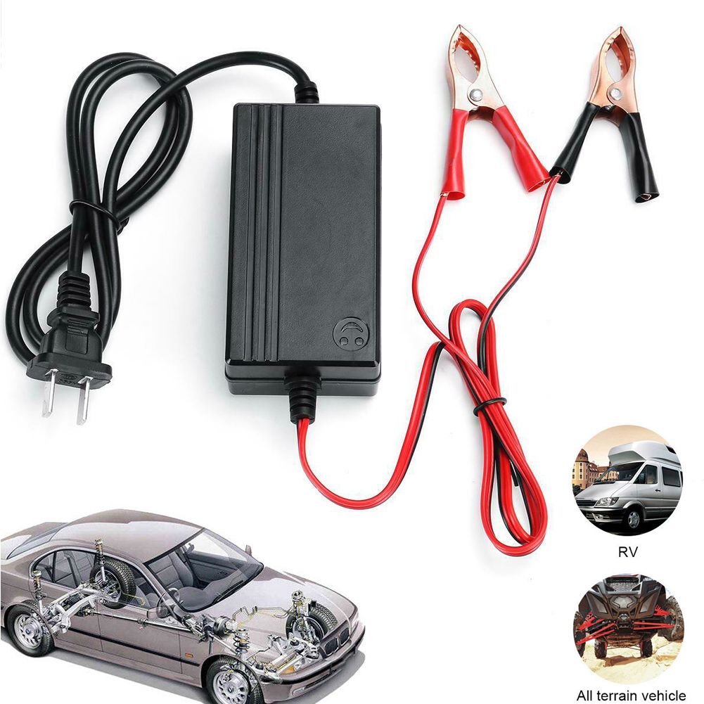 12V 2A Car Truck Motorcycle Smart Automatic Battery Charger Maintainer Trickle