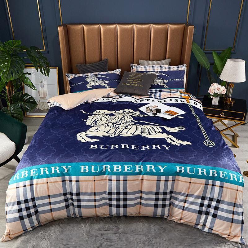 Horse Grid Print Bedding Sets New Navy Queen Bed Cover Sets King