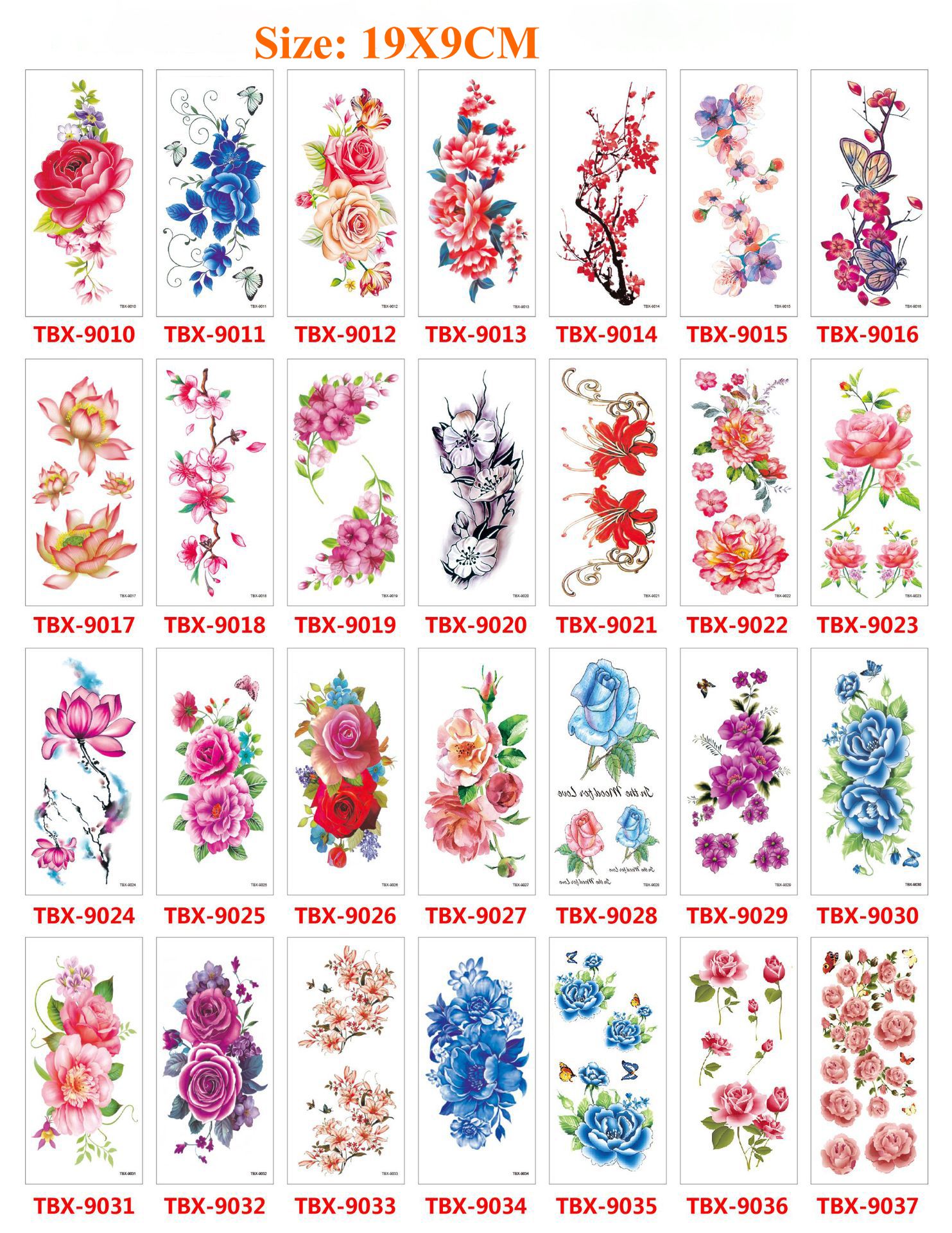 Acheter 2019 Hot 28 Styles Femme Tatouage Autocollant Croquis De Fleurs Pivoine Fleur De Prunier Imperméable Temporaire Autocollant De Tatouage De