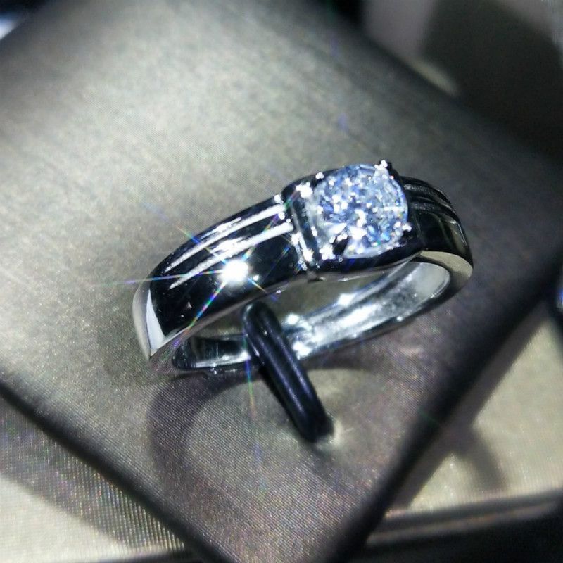 mens moissanite jewelry
