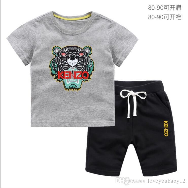 2020 Spring Autumn Girl Boy Clothes Hot Sale Toddler Clothing Sets Cartoon Printing Sweatshirts And Pants Long Sleeve Kids Clothes Fen Ad5 From Iloveyou899 11 95
