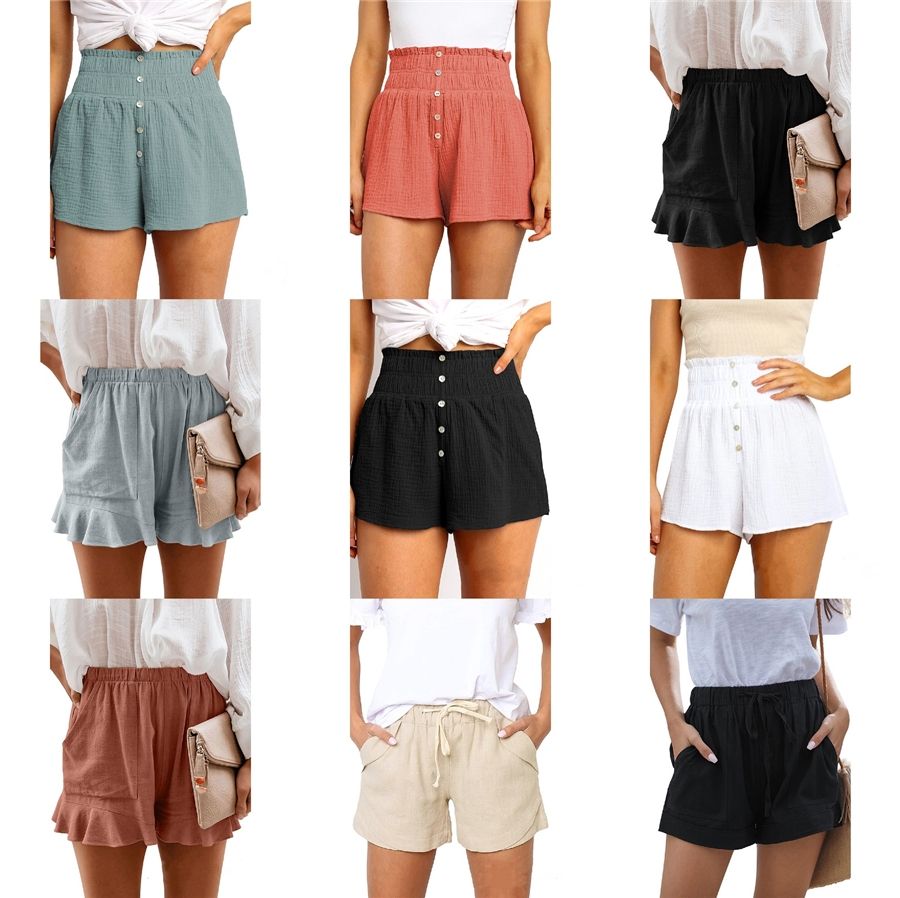 womens hot pink swim shorts