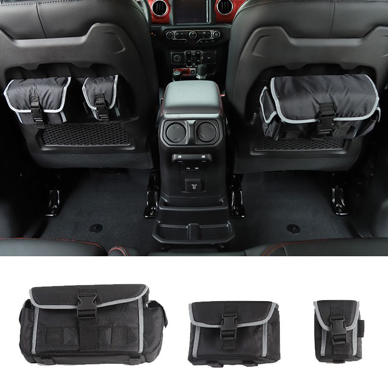 Jeep Wrangler Back Seat Storage Cover Velcromag