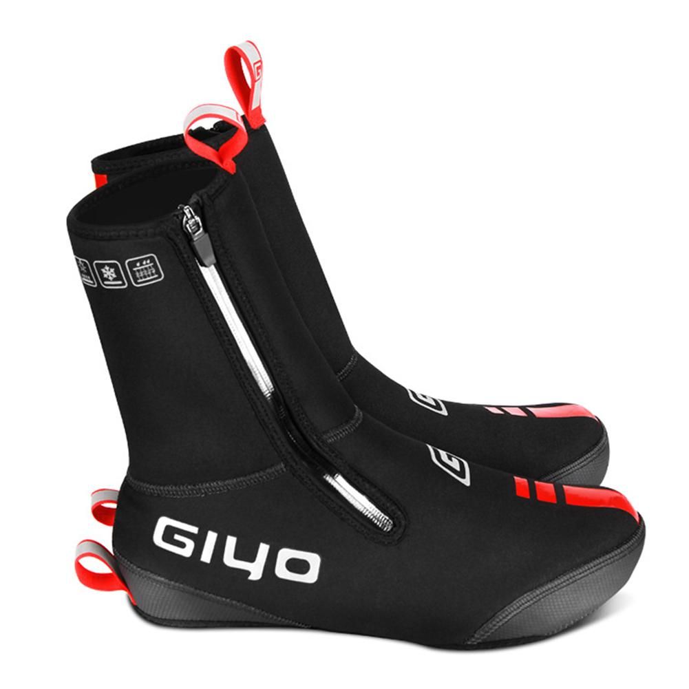 High Reflective Fleece Toe Covers Winter Bike Shoe Cover for Cycling Waterproof,Windproof Overshoes Warm Protection for Men /& Women