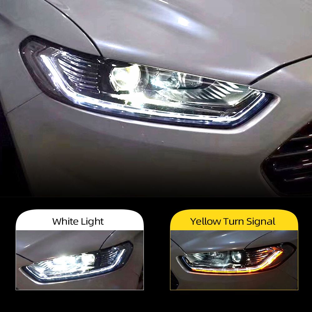 Lår Ledelse destillation Car Styling For Ford Mondeo 2013 2014 2015 LED Headlight For New Fusion  Head Lamp Dynamic Turn Signal LED DRL Bi Xenon HID From Yangmingxue,  $320.11 | DHgate.Com