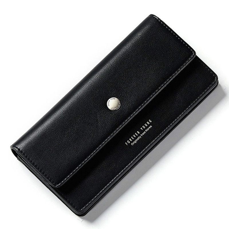 black leather wallet