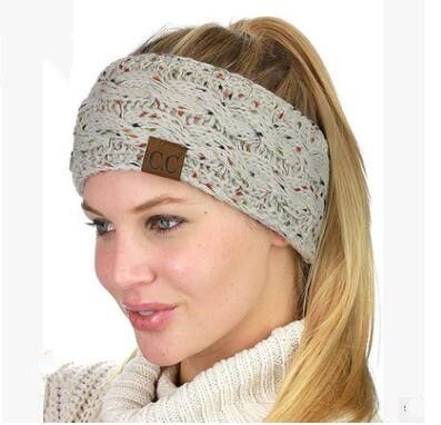 Designer Knitted Headband Adults Man Woman Sport Winter Warm