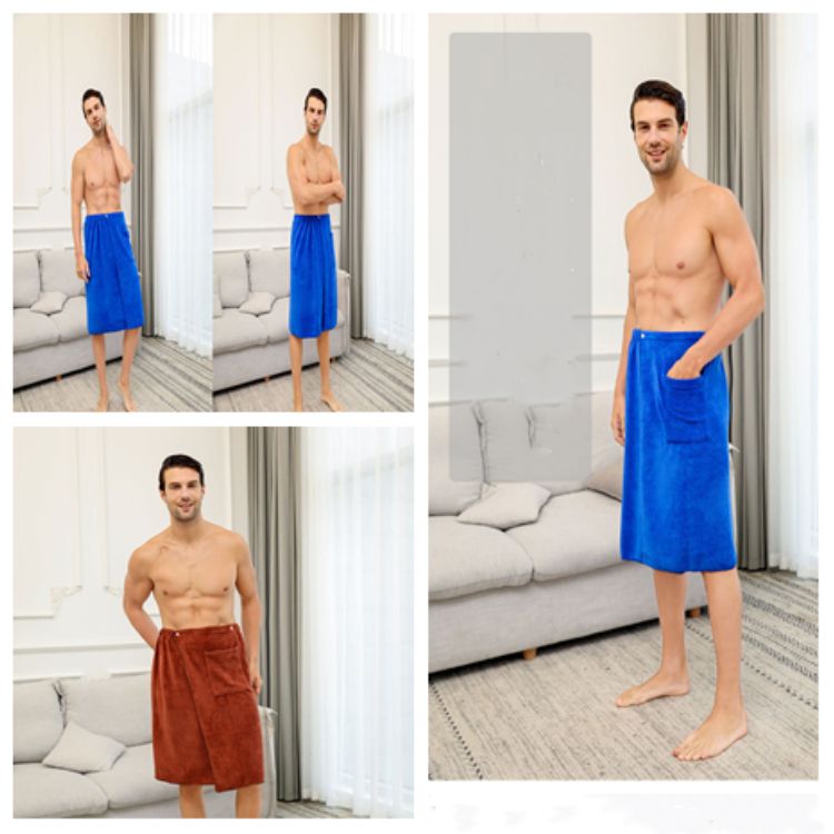 Yumusak Sihirli Giyilebilir Erkekler Banyo Havlu 70 140 Cm Mikrofiber Hizli Kurutma Wrap Banyo Elbise Moda Pamuk Plaj Havlusu Ev Tekstili Banyo Havlusu Www15 Originalsales Co