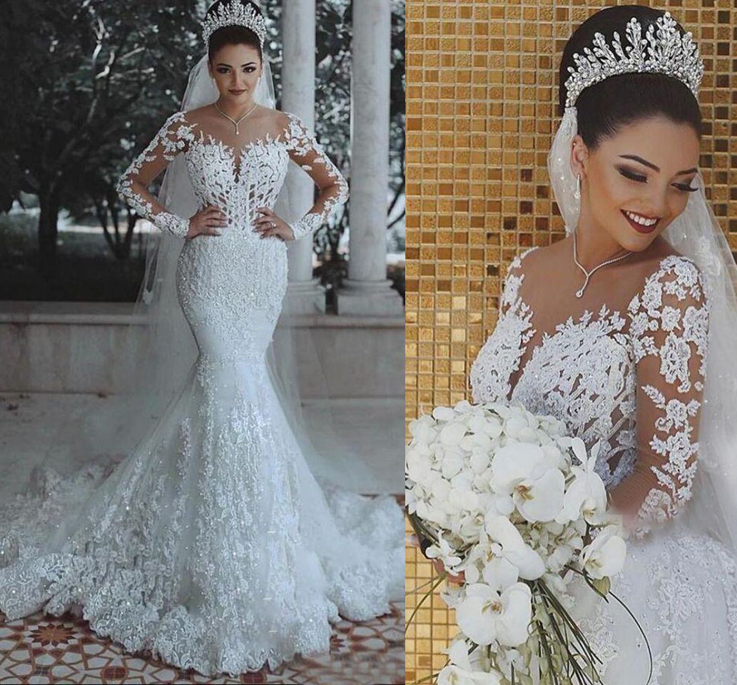 Vestidos de novia online modernos 2020