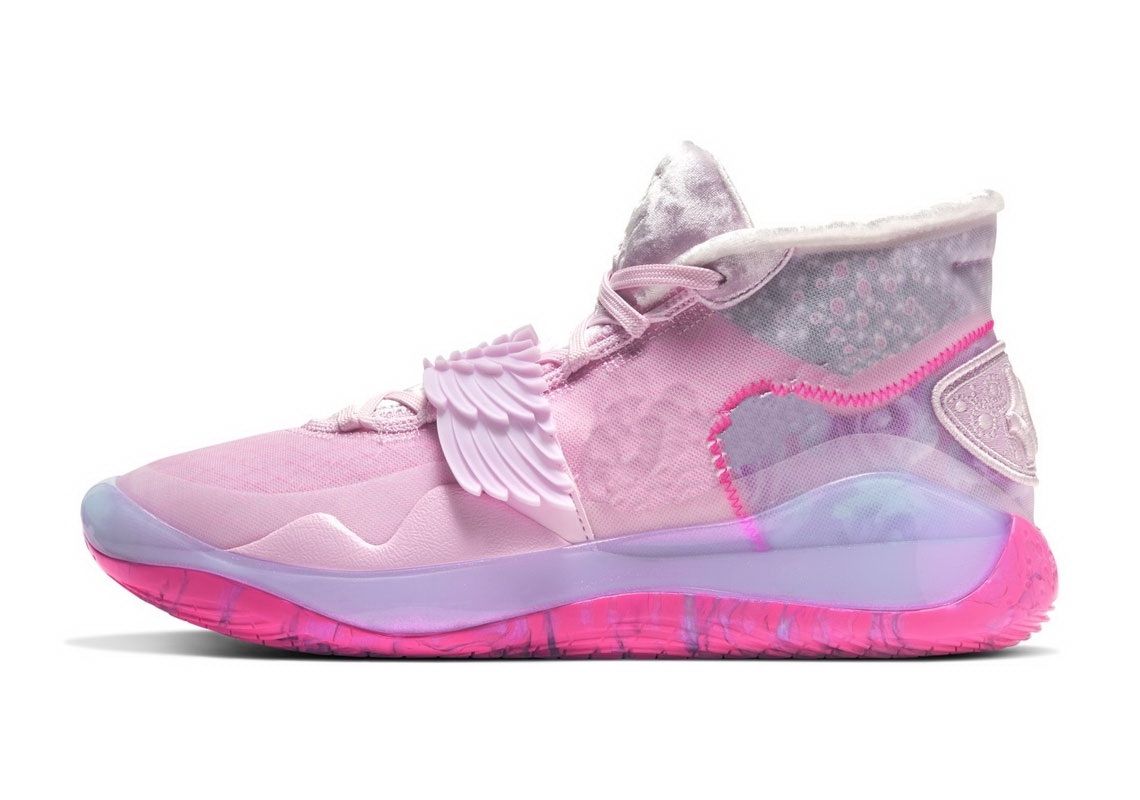 kevin durant pink basketball shoes