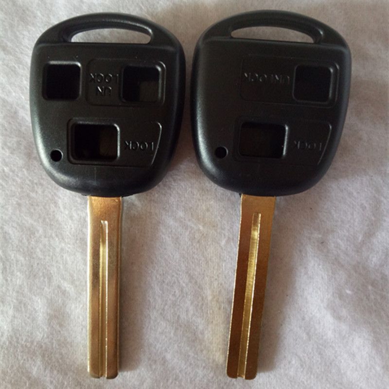 Replacement Remote Car Key Case For LEXUS IS200 GS300 LS400 RX300 2/3