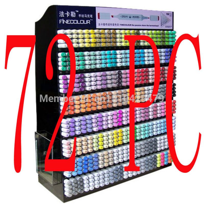 Set 1 Pen Bag Finecolour 72 144 Set Sketch Marker Pen