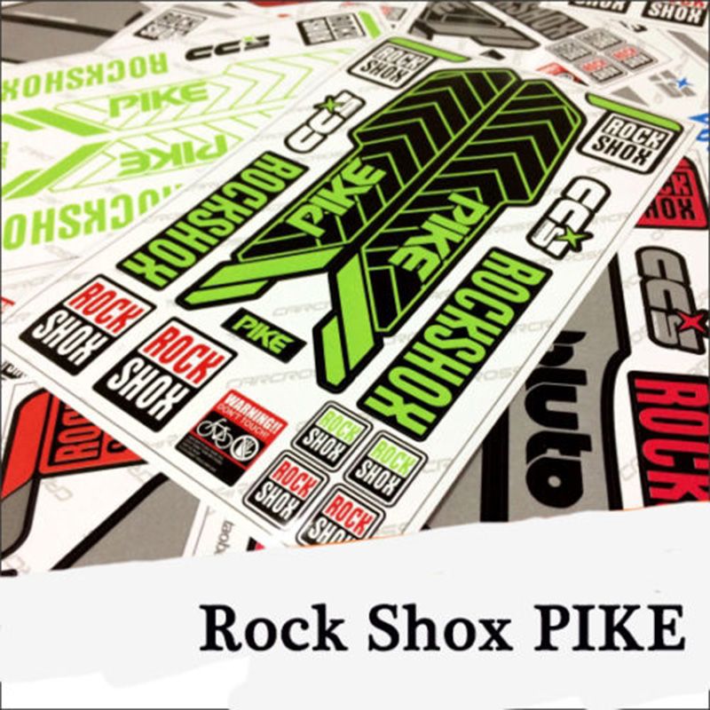 mountain bike sticker design